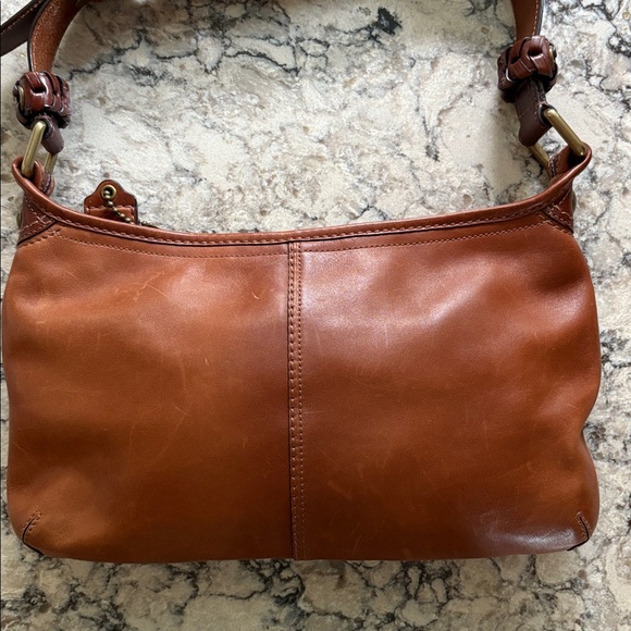 Coach Tan Leather Bleecker Shoulder Bag - Picture 2 of 11